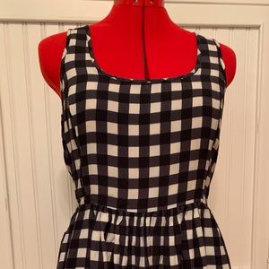 Cute gingham sun dress